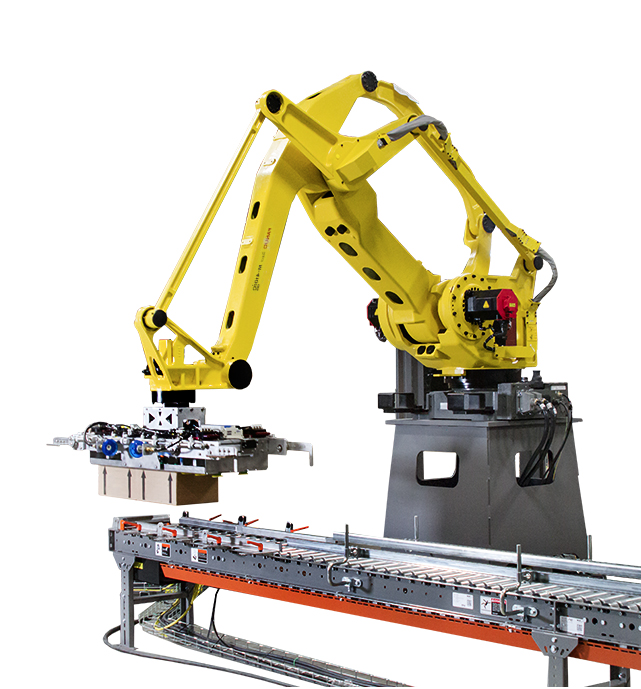 Pearson Packaging robotic case packing system designed for high-speed, 24/7 automated production lines.