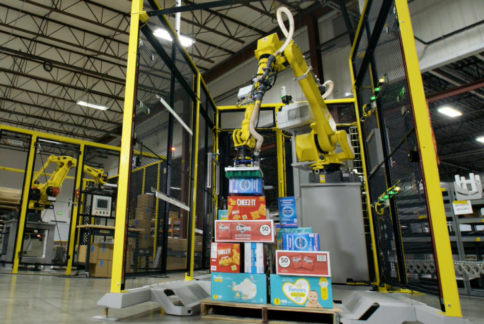 Robotic Depalletizer for mixed pallets